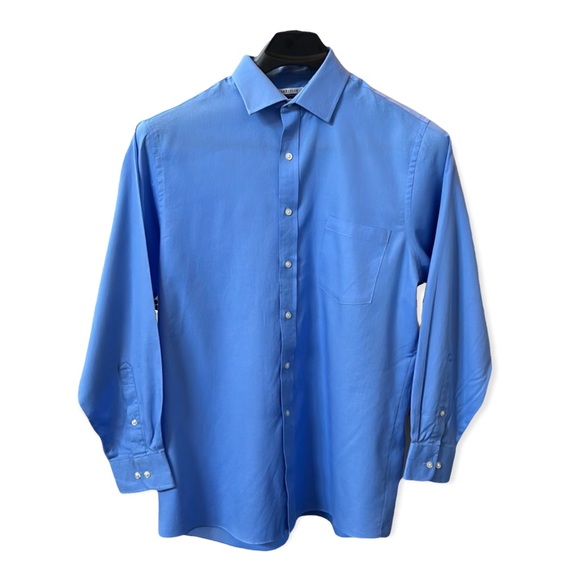 Van Heusen wrinkle free flex collar regular fit Men’s dress shirt - Picture 1 of 10